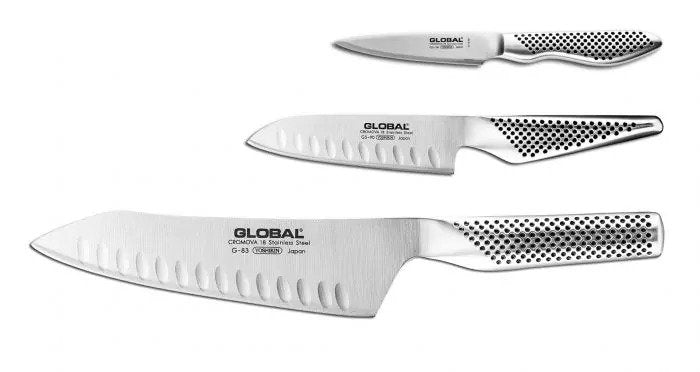 Global Classic 3 Piece Knife Set