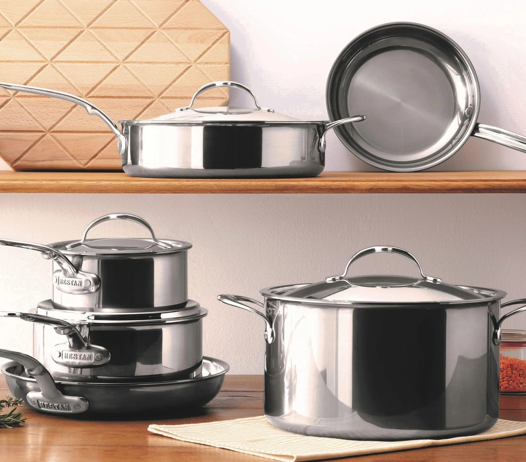 Cookware Hestan Nanobond 10-Piece Set