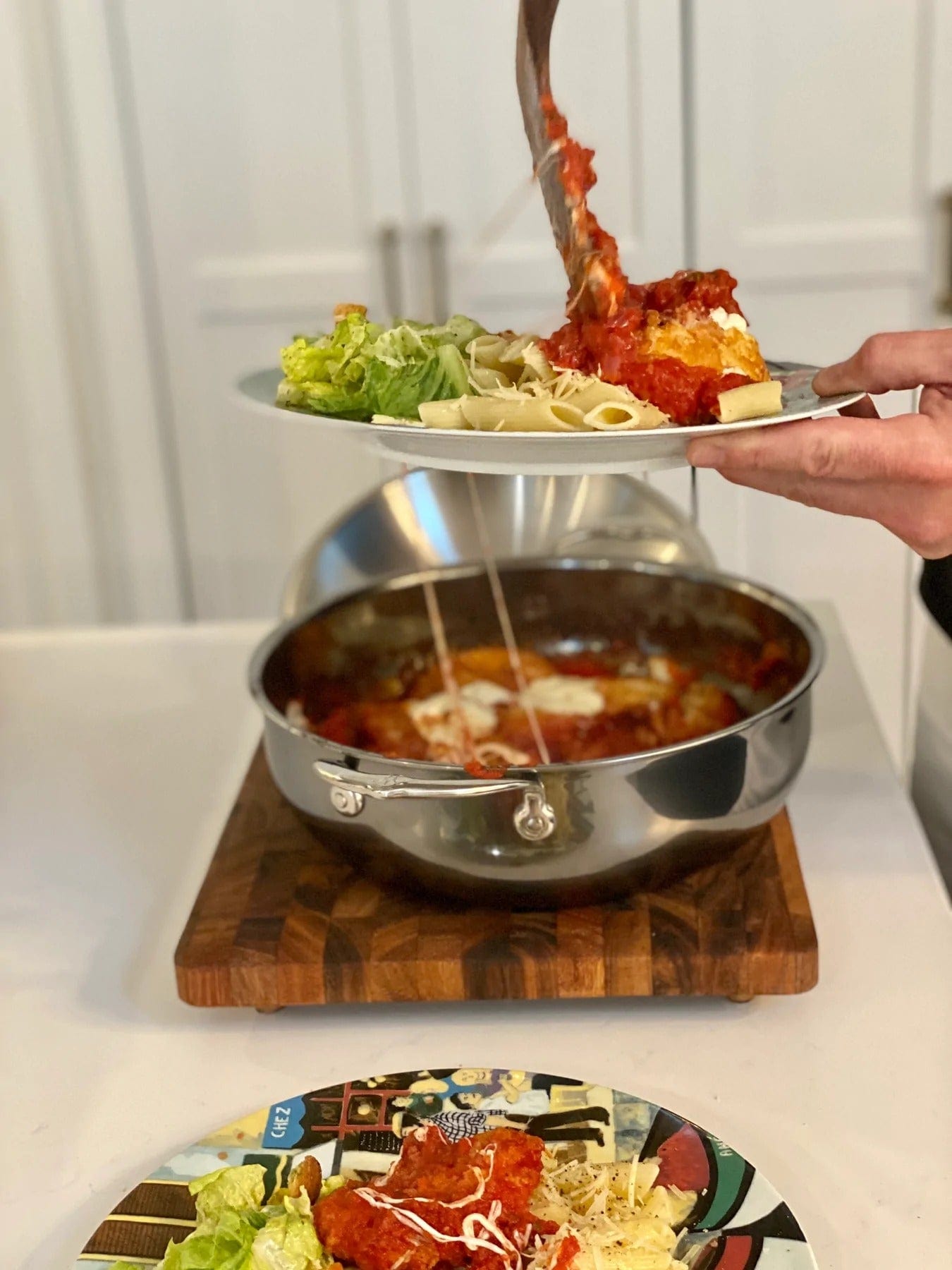 Cookware Hestan Nanobond Dutch Oven 5qt w/ Dome Lid