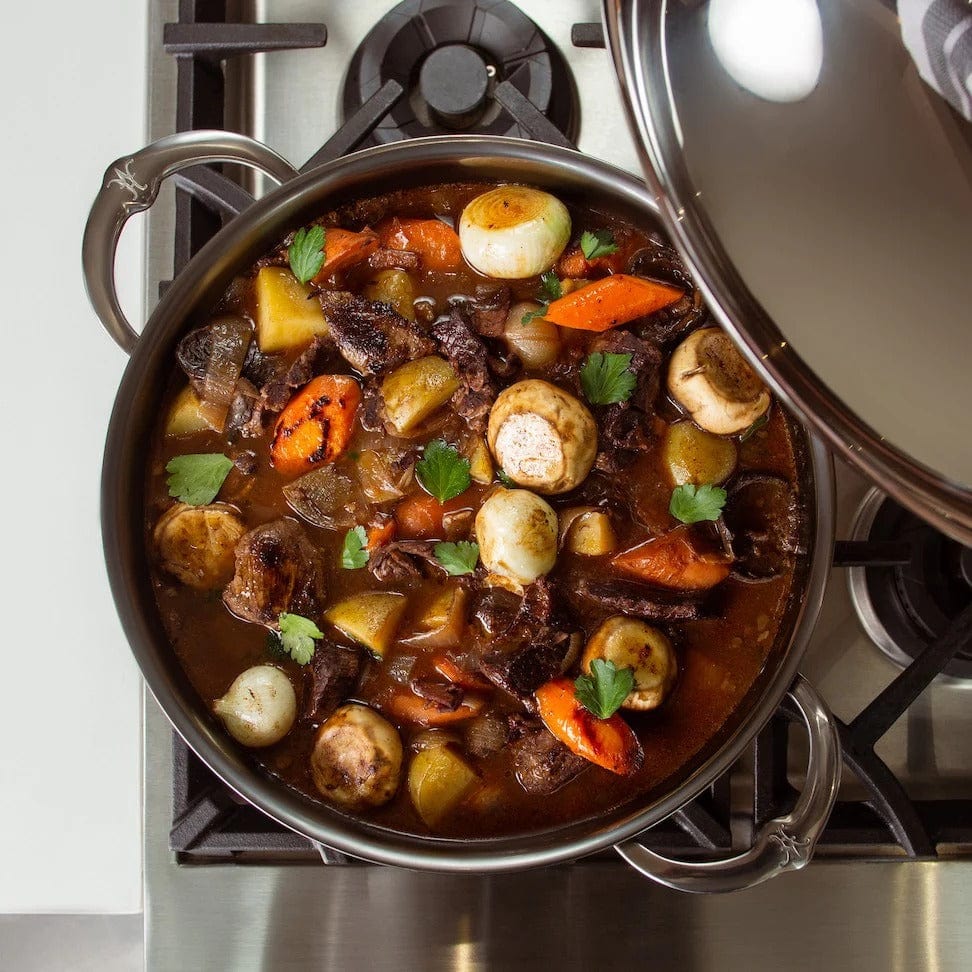 Cookware Hestan Nanobond Dutch Oven 5qt w/ Dome Lid