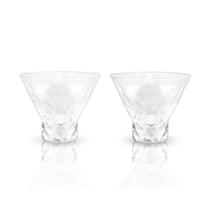 Gem Crystal Martini Glasses by Viski