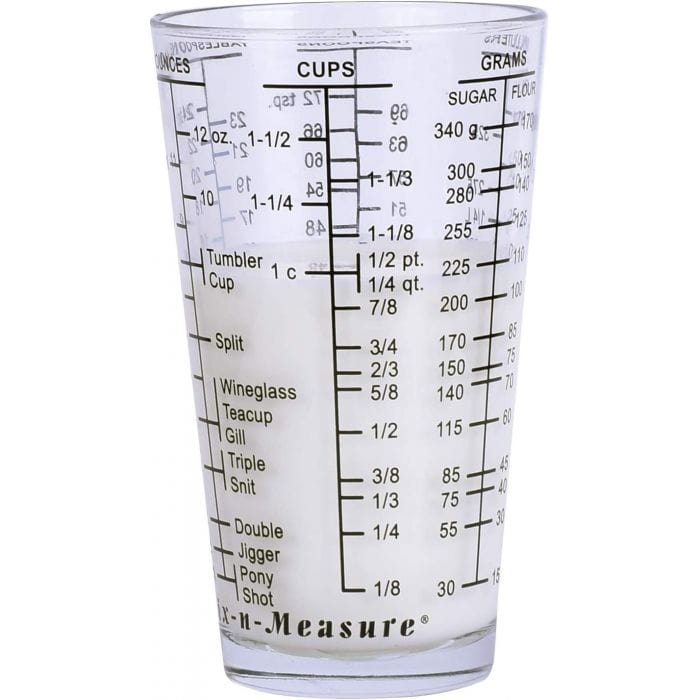 Tools & Accessories Kolder Glass Mix-in-Measure, 2 Cup
