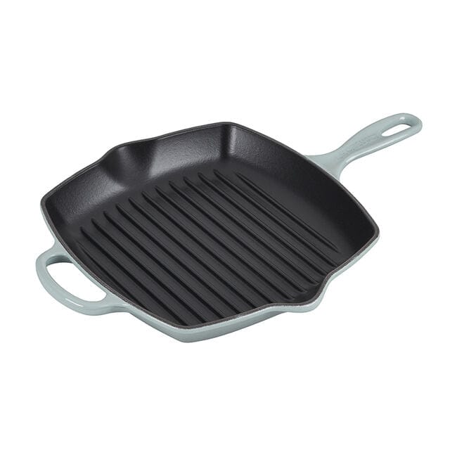 Cookware Le Creuset Skillet Grill 10.25 Sea Salt