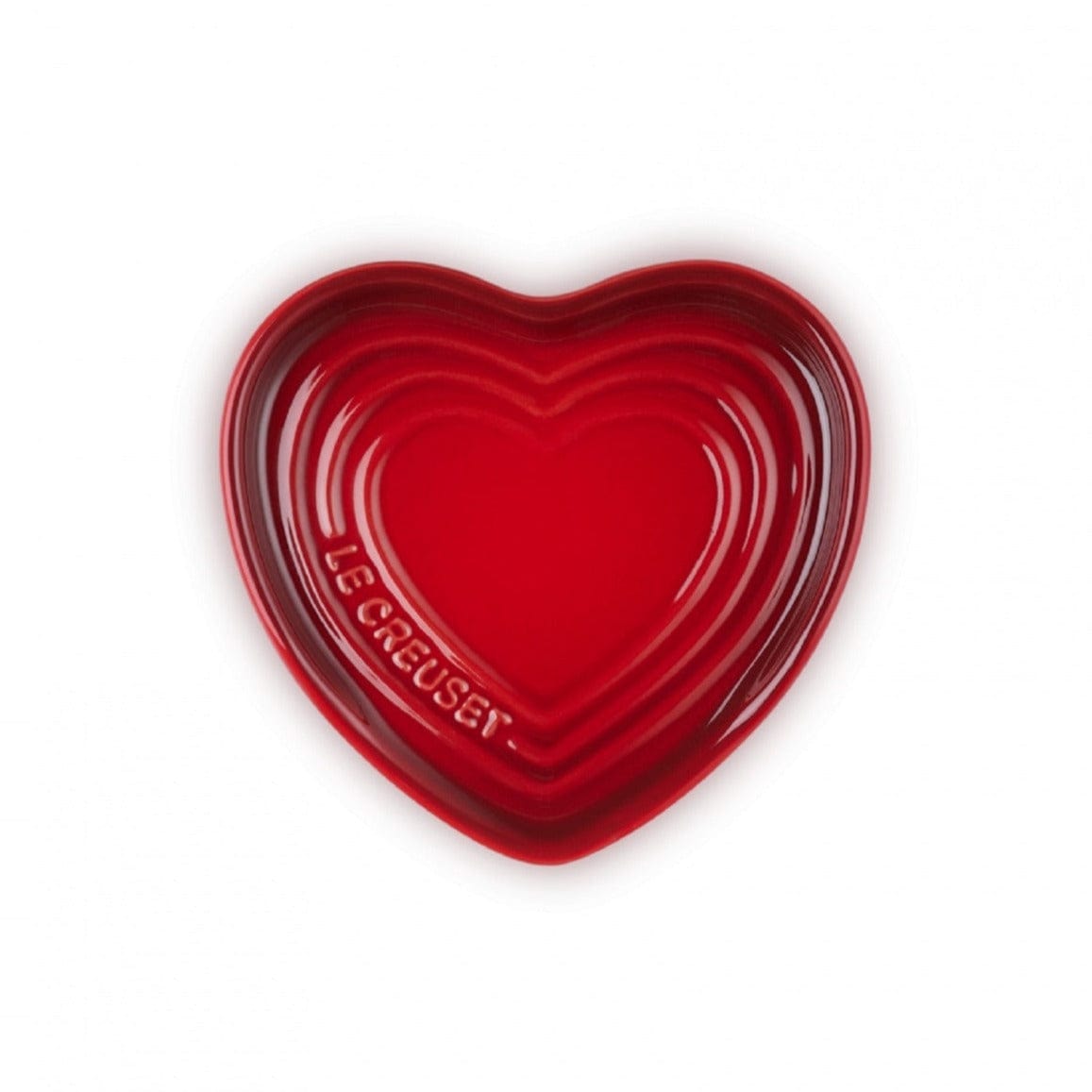 Tabletop Le Creuset Spoon Rest Heart, Cerise