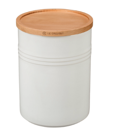 Table & Counter Accessories Le Creuset Storage Canister, White