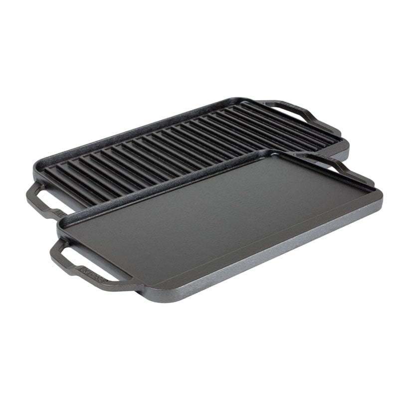 Cookware Lodge Chef Collection Reversible Grill/Griddle, 19.5" x 10"