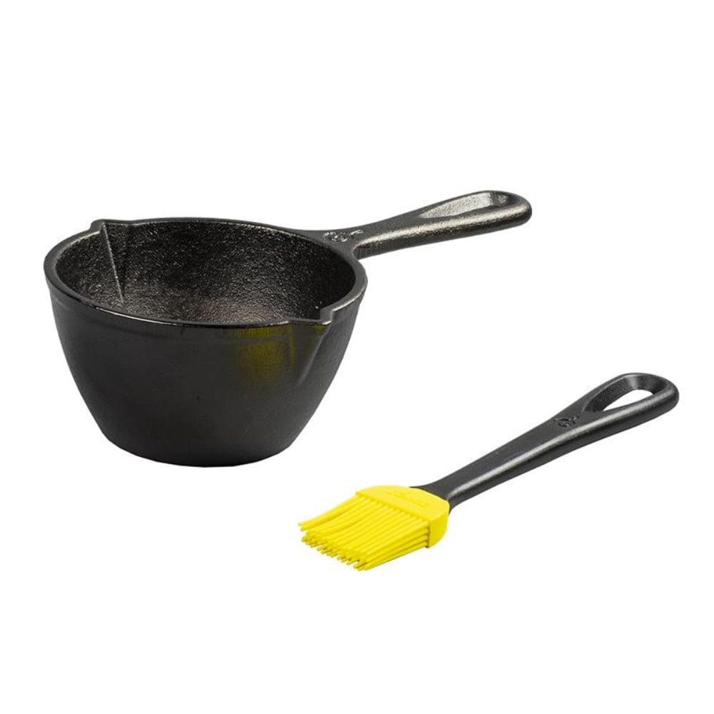 Cookware Lodge Melting Pot and Silicone Brush