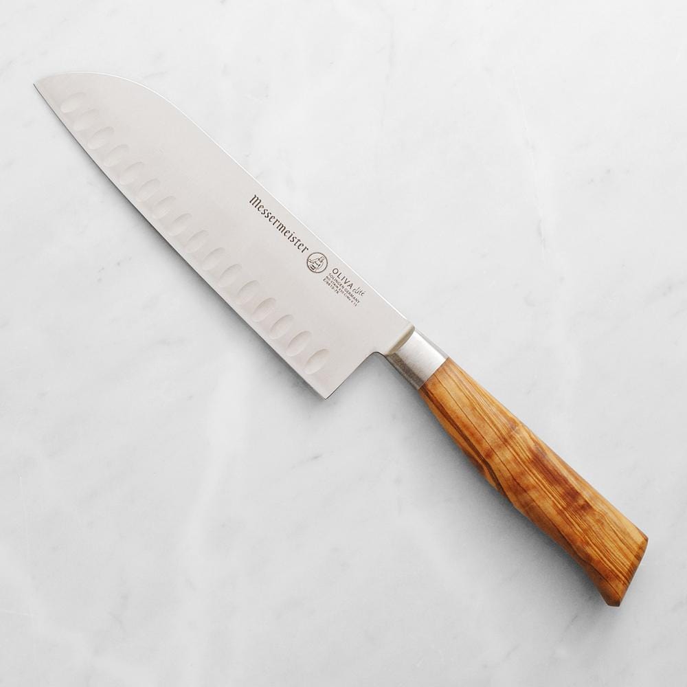 Cutlery Messermeister Oliva Santoku, 7"