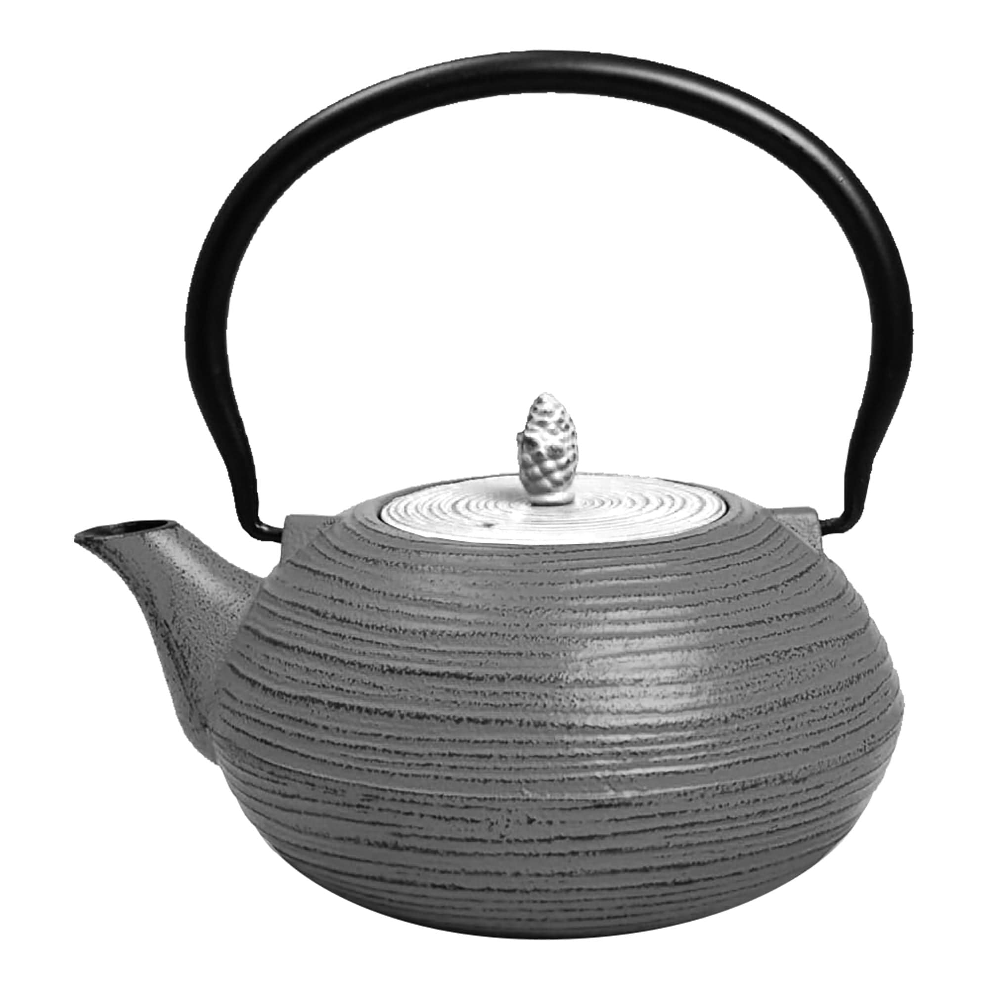 Coffee & Tea Mo Yo Cast Iron Teapot 40 fl. oz. Gray w/trivet