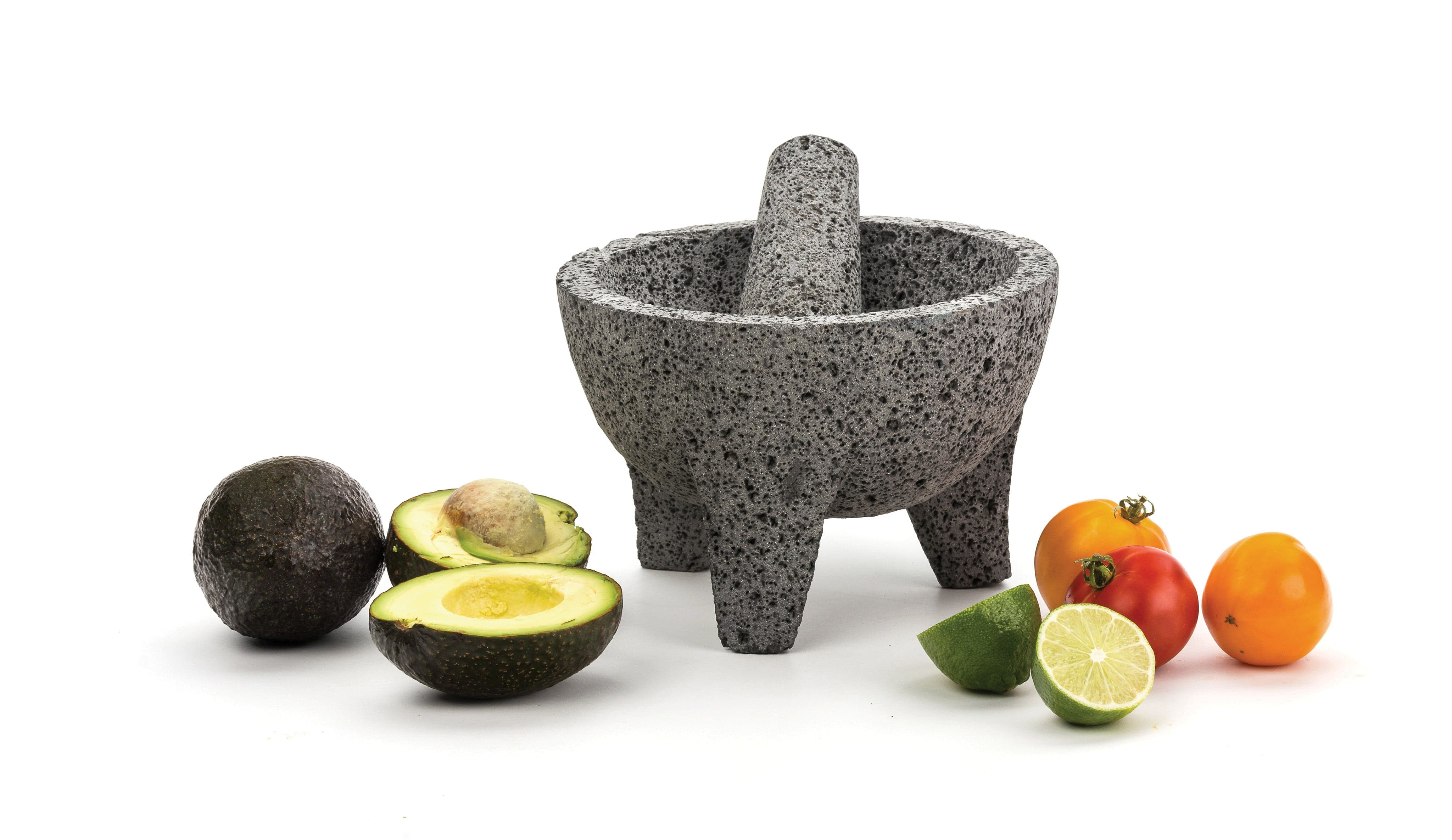 RSVP Stone Molcajete (Mexican) Mortar and Pestle - Thumbnail 3