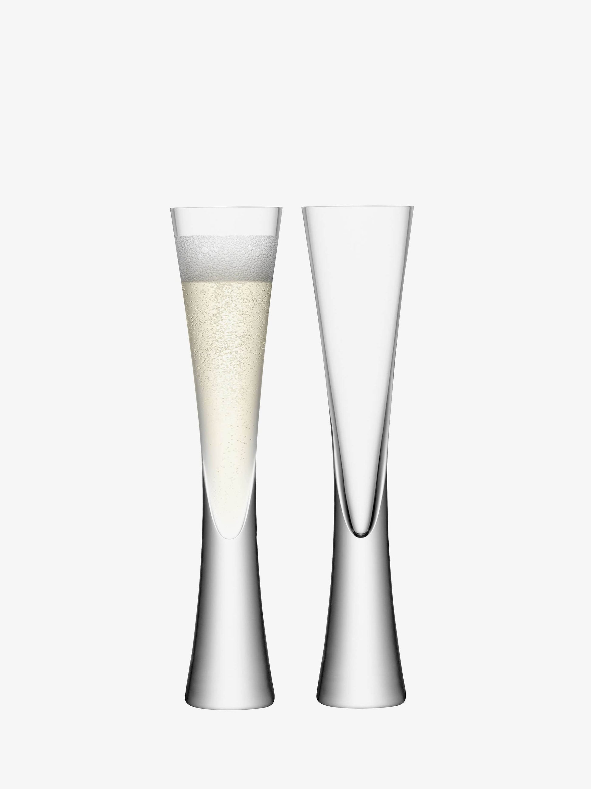 Glassware Moya Handblown Champagne Flutes, Set of 2