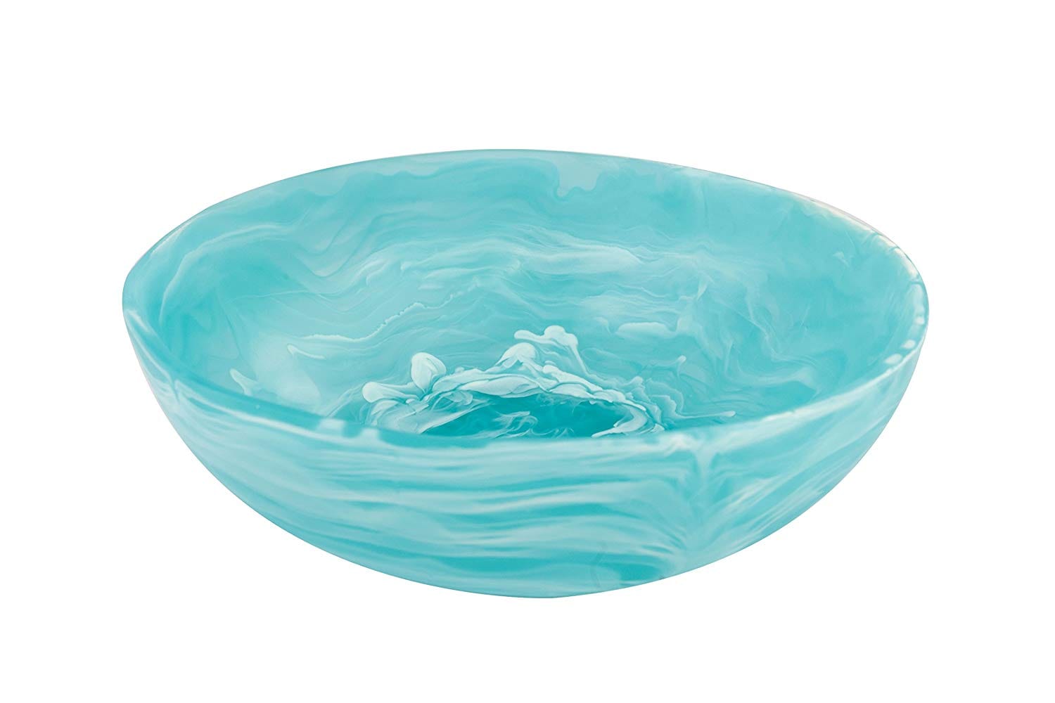 Tabletop Nashi Wave Bowl Medium, Aqua