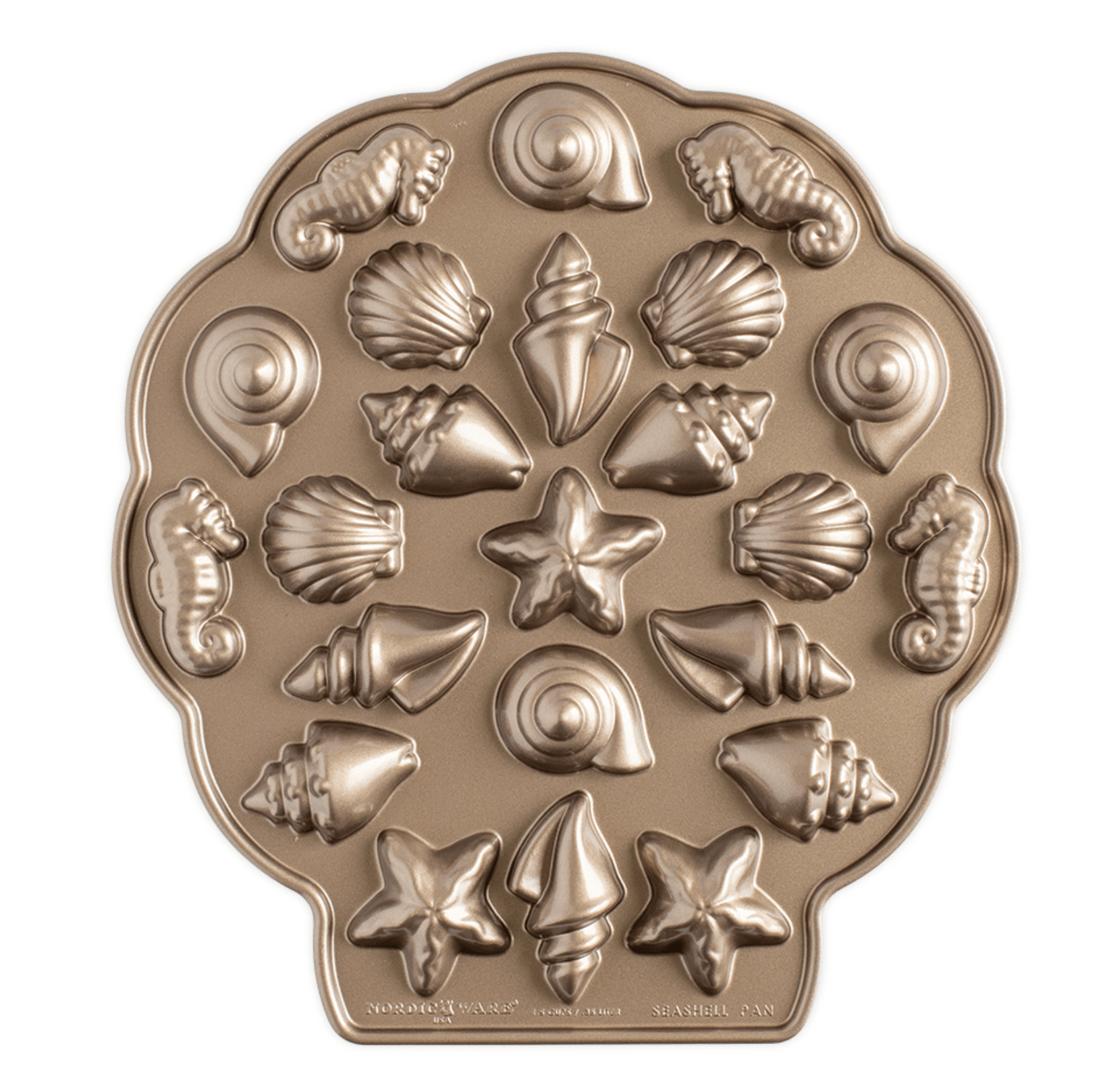 Bakeware Nordic Ware Seashell Cakelet Pan