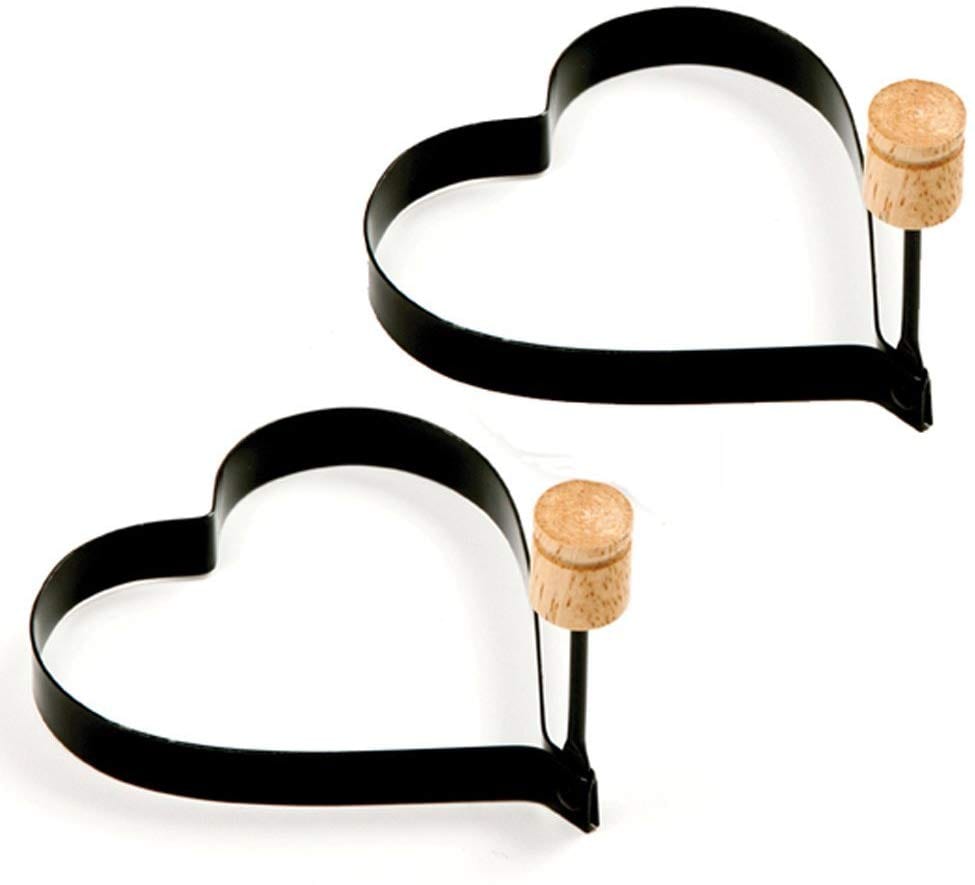 Tools & Accessories Norpro Heart Pancake/Egg Rings, 2 Pieces