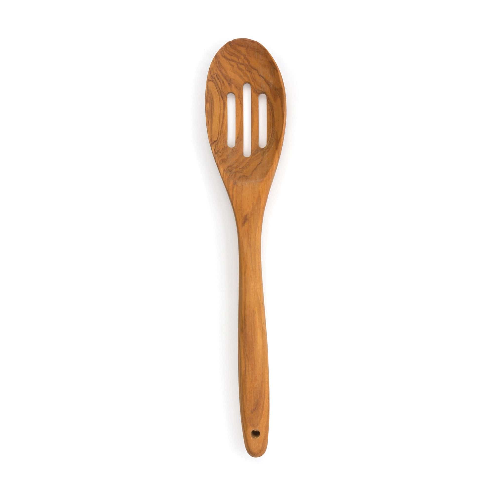 Tools & Accessories Olive Wood Slotted Spoon