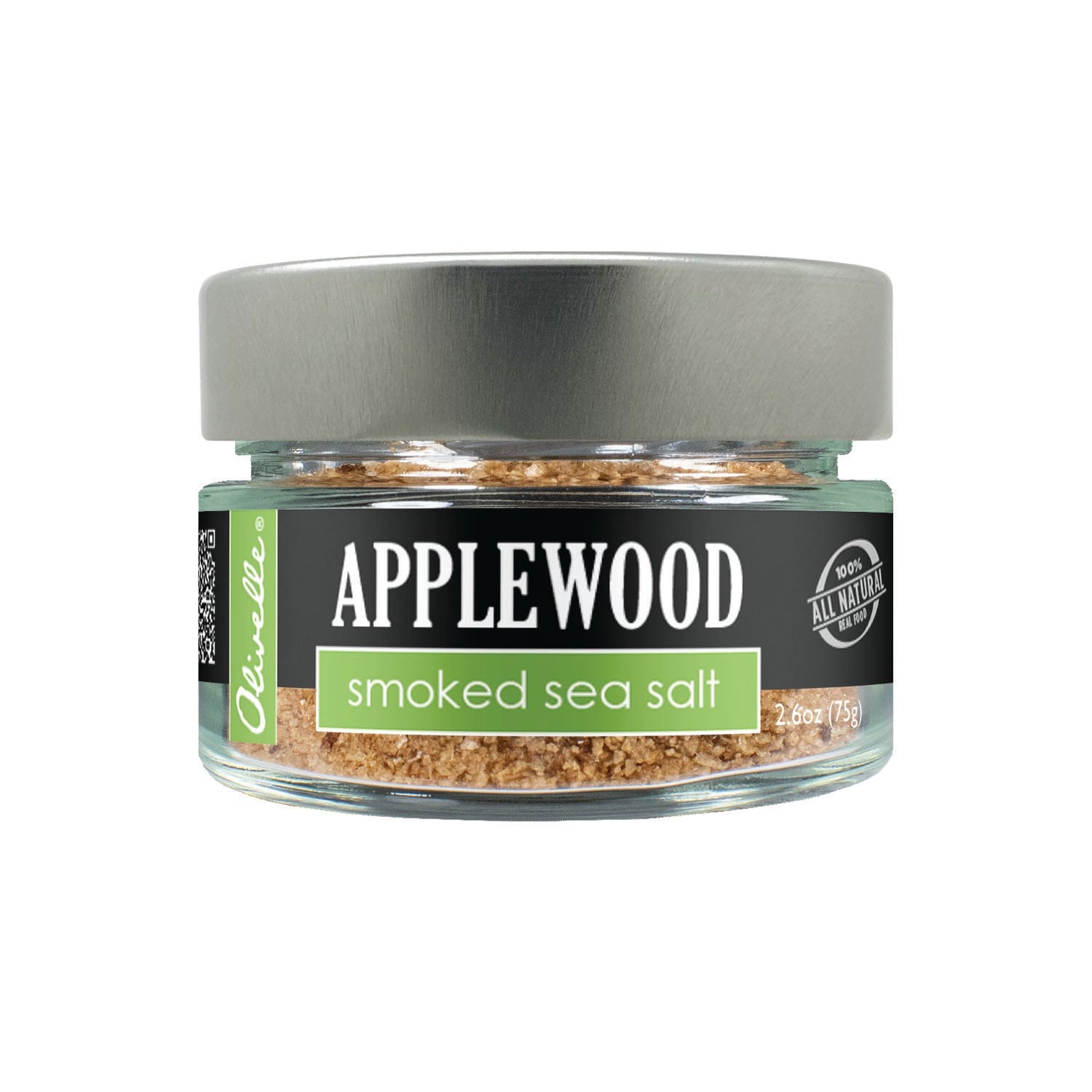 Food Olivelle Applewood Smoked Sea Salt 3oz