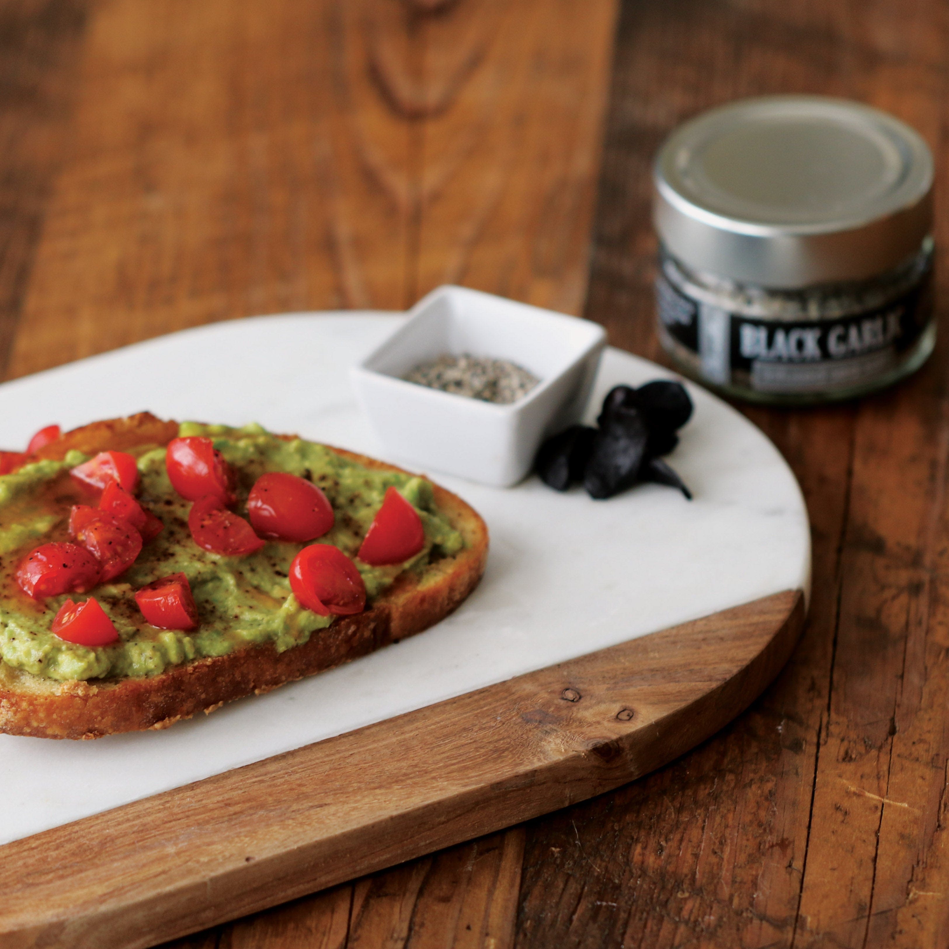 Food Olivelle Black Garlic Sea Salt