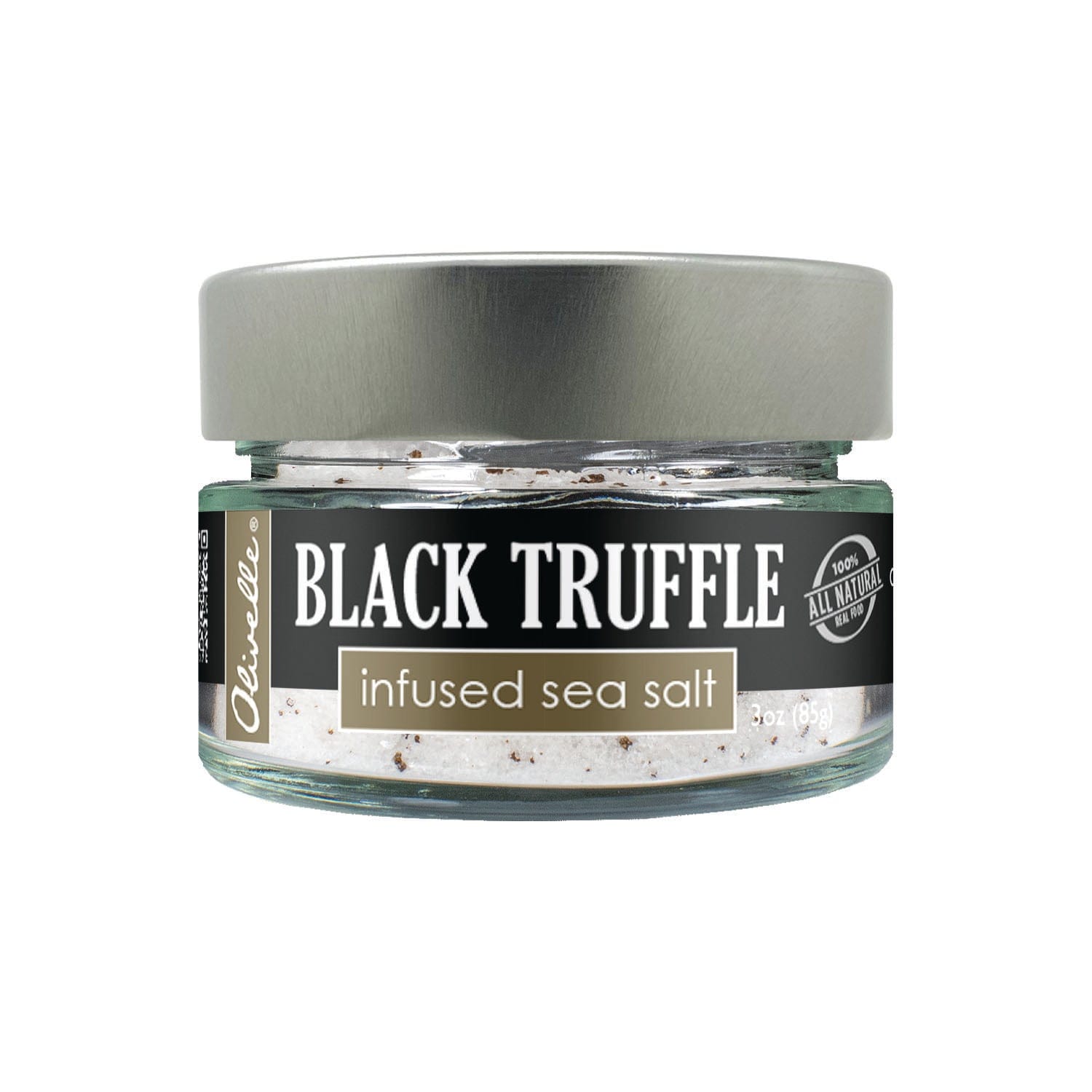 Food Olivelle Black Truffle Sea Salt - 3oz