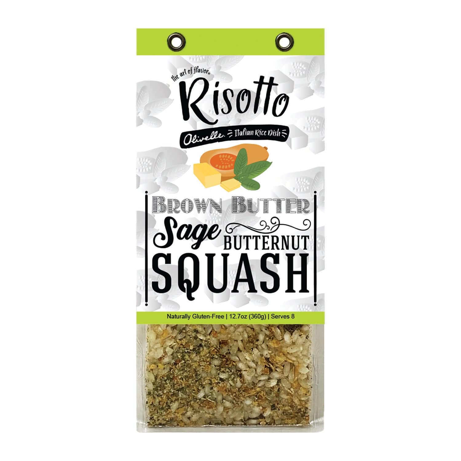 Food Olivelle Brown Butter Sage Butternut Squash Risotto 12.7oz