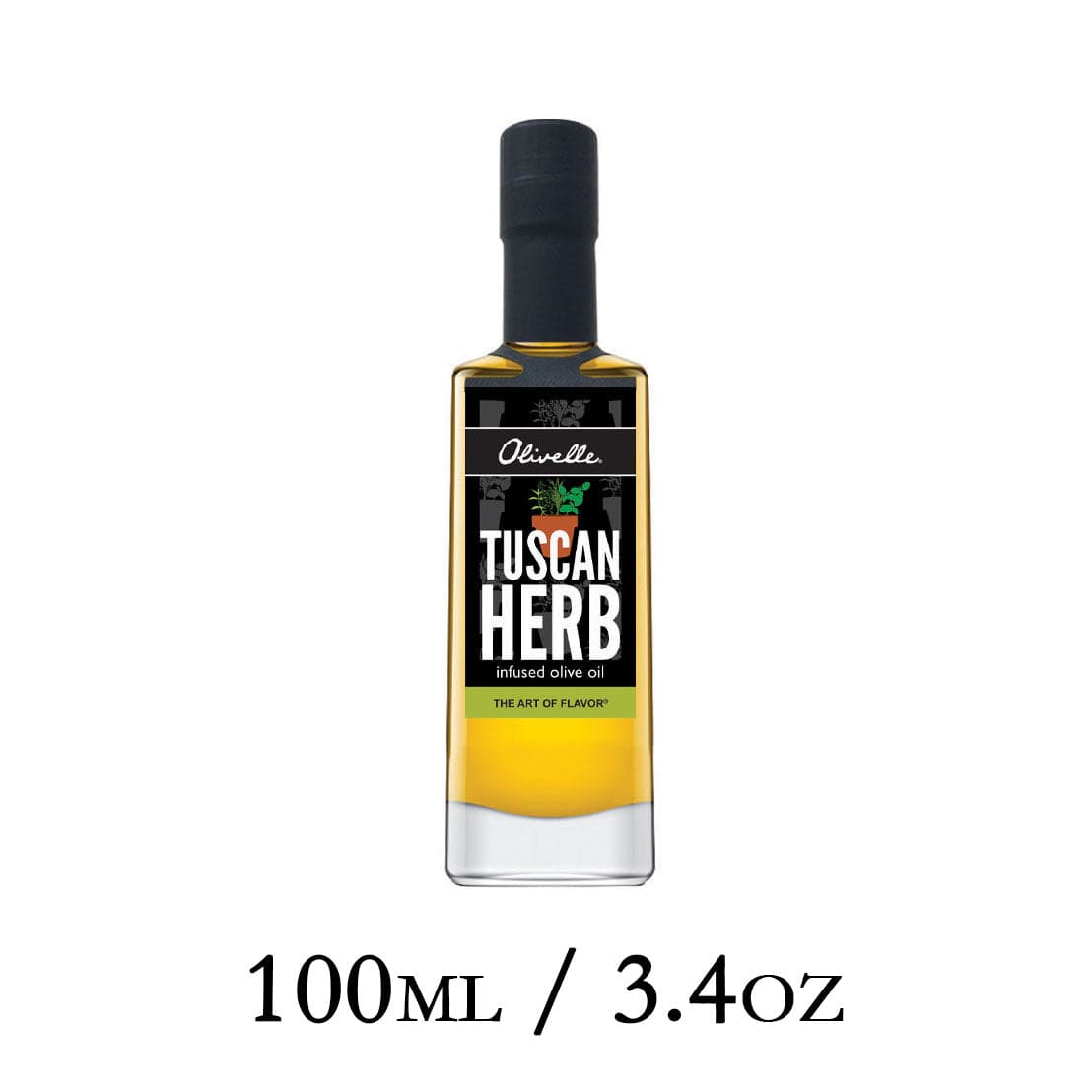 Food Olivelle Gift Set - Bucatini Pasta, Pasta Rocks, Tuscan Herb Infused Olive Oil, Bruschetta Dried Herb Blend, Smokey Bacon Sea Salt