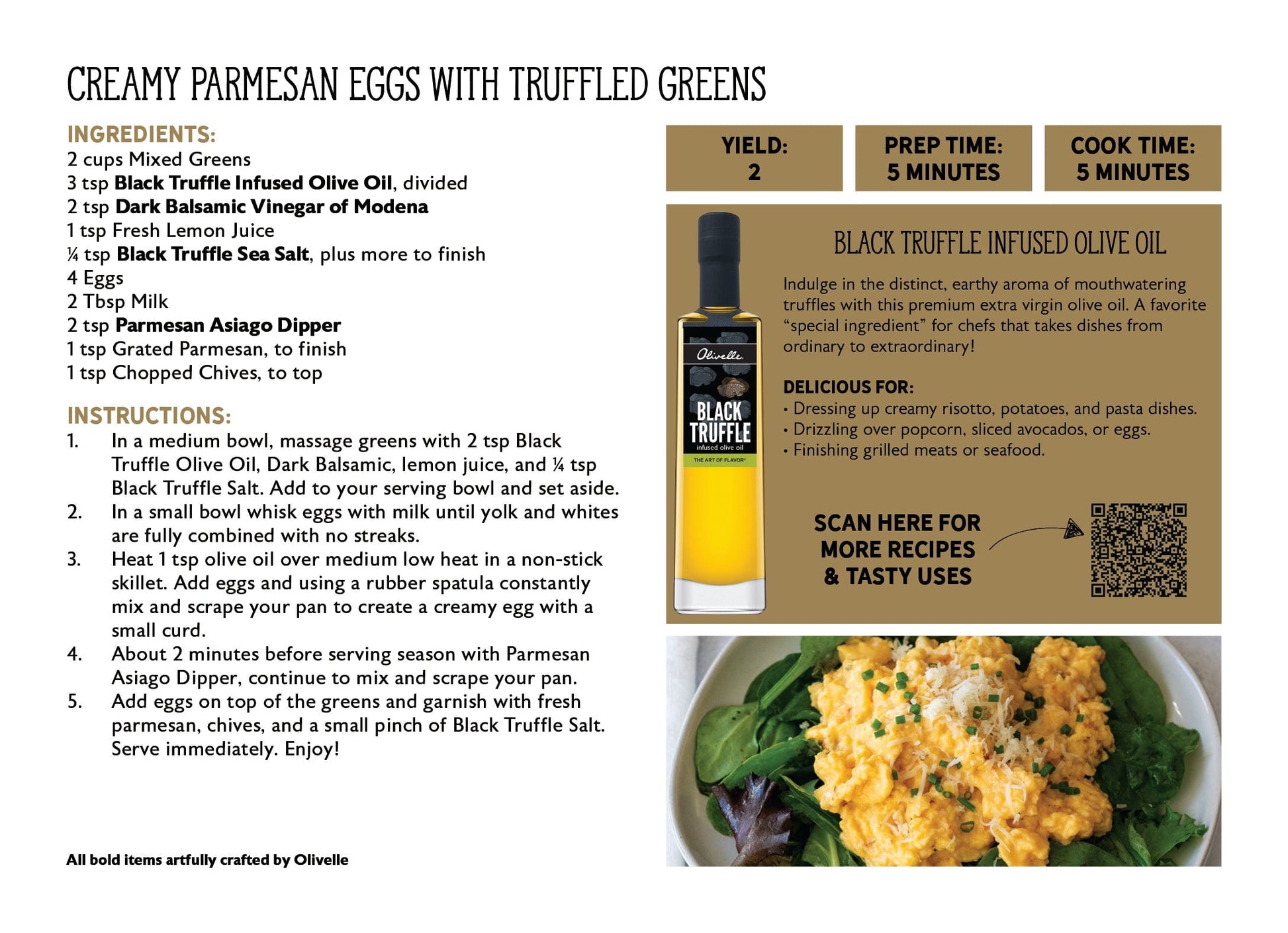 Food Olivelle Infused ExVirgin Olive  - Black Truffle