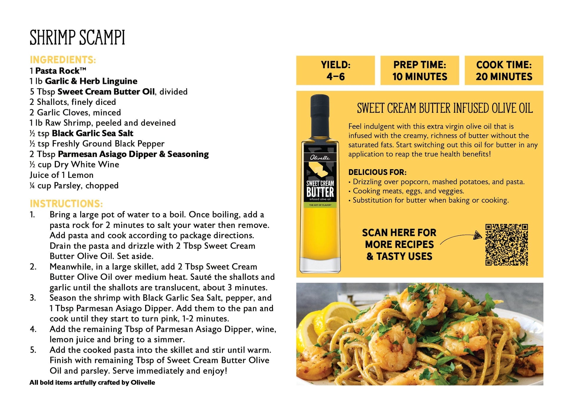 Food Olivelle Infused ExVirgin Olive Oil - Sweet Cream Butter VEGAN