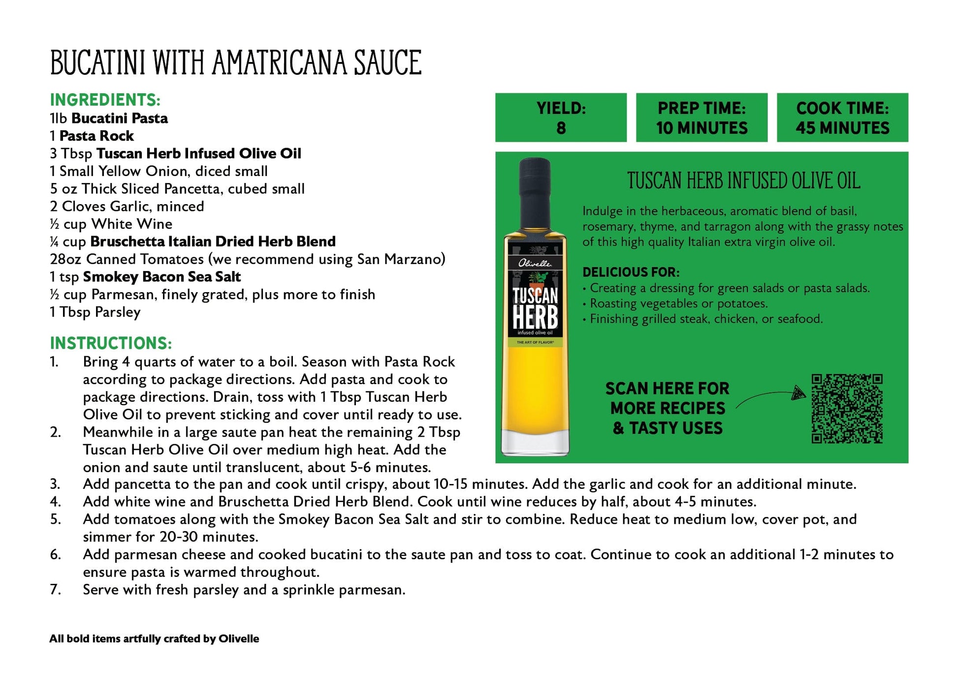 Food Olivelle Infused ExVirgin Olive Oil - Tuscan Herb