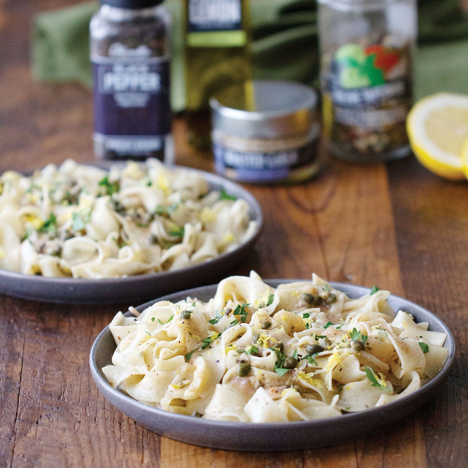 Food Olivelle Lemon & Pepper Pappardelline Pasta - Organic