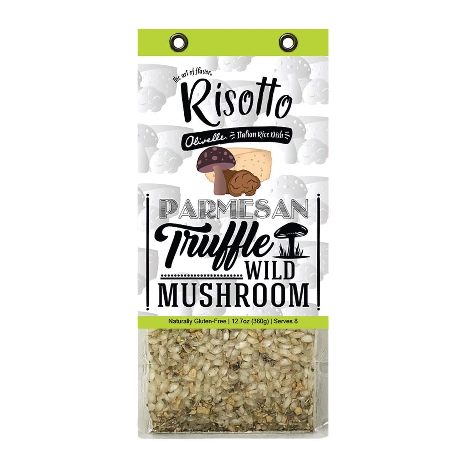 Food Olivelle Parmesan Truffle Wild Mushroom Risotto
