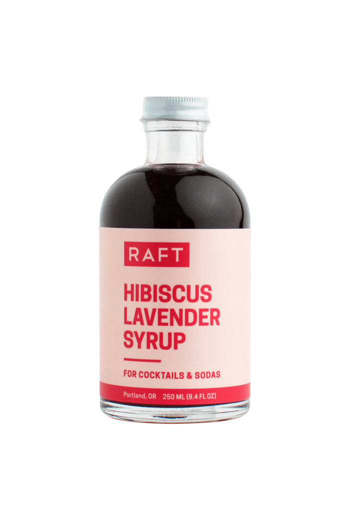 Food Raft Hibiscus Lavender Syrup