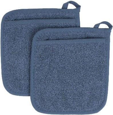 Linen Ritz Pocket Mitt Pot Holder