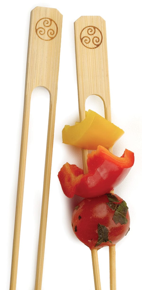 Barbecue RSVP Bamboo Double Skewer