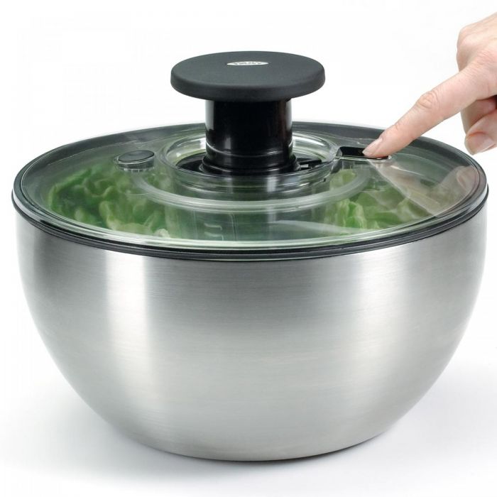 OXO Soft Works Salad Spinner - Large - 10 inch diameter BPA Free NEW Open  Box
