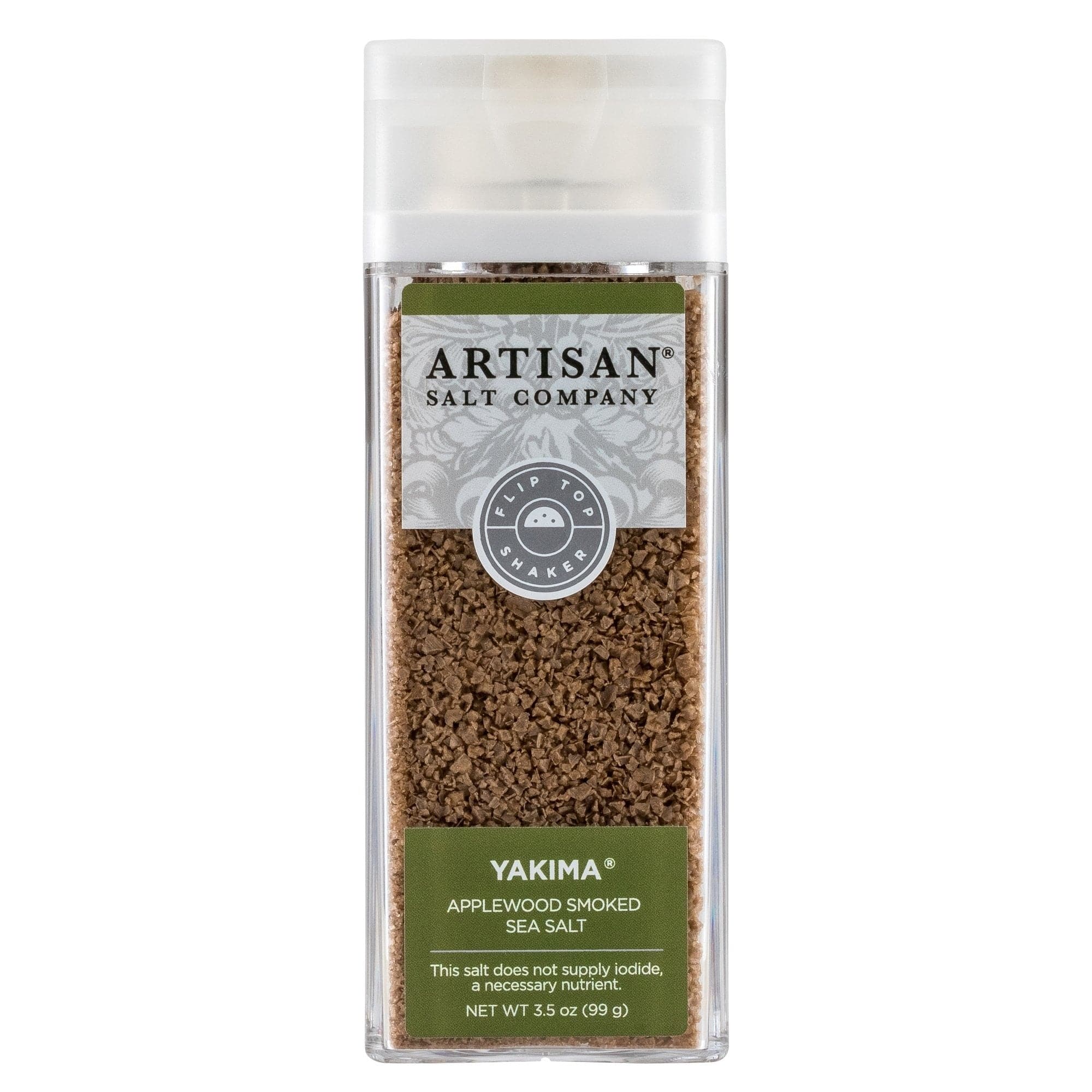 Food SaltWorks Yakima-Applewood Smoked Sea Salt