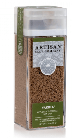 Food SaltWorks Yakima-Applewood Smoked Sea Salt