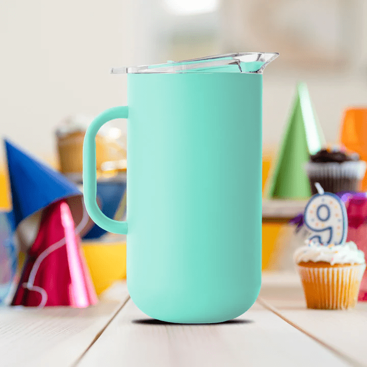 Coffee & Tea Served Insulated Pitcher - Blue Lemonade