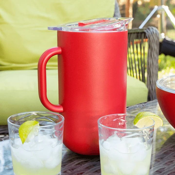 Tabletop Served Insulated Pitcher - Strawberry