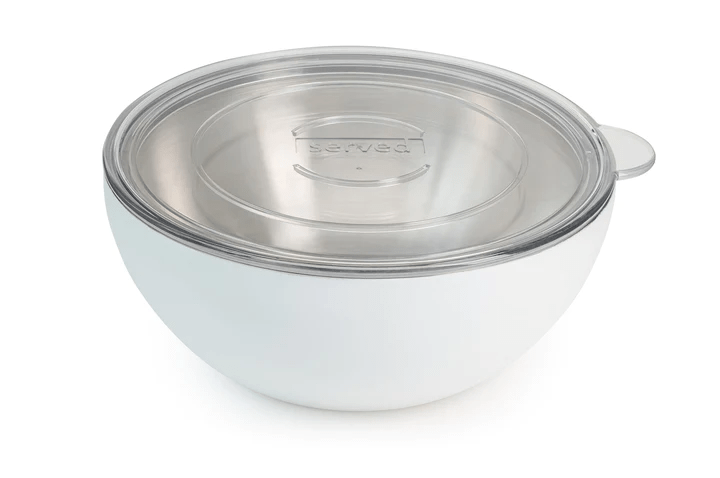 Travel & Storage Served Insulated Serving Bowl - White