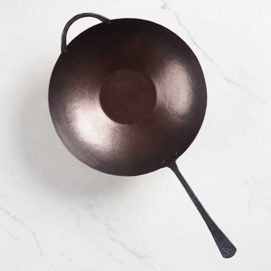 Smithey Ironware Forged Carbon Wok - Thumbnail 4