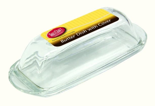 Table & Counter Accessories Tablecraft Glass Butter Dish