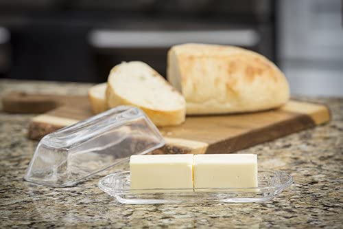 Table & Counter Accessories Tablecraft Glass Butter Dish