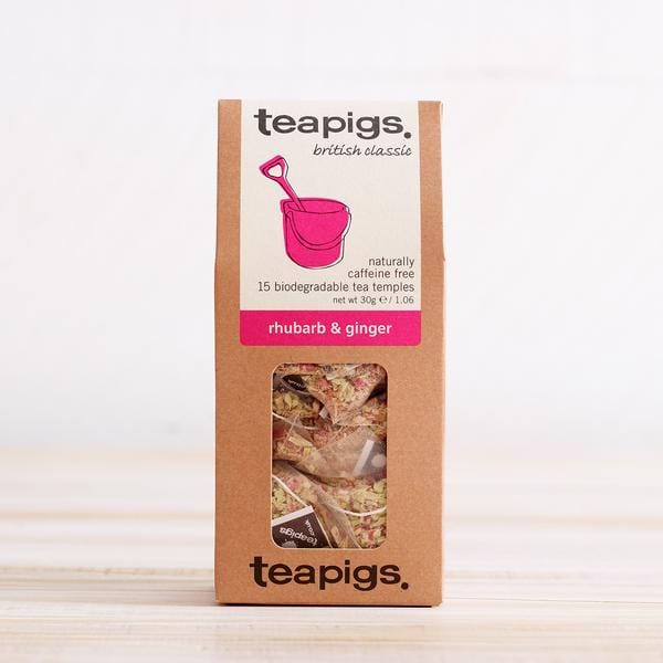 Food Teapigs Rhubarb Ginger Tea