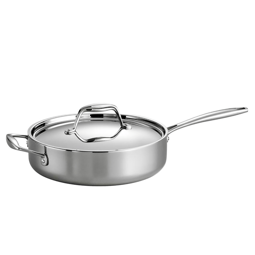 Cookware Tramontina Gourmet Covered Deep Sauté Pan, 3 Qt.