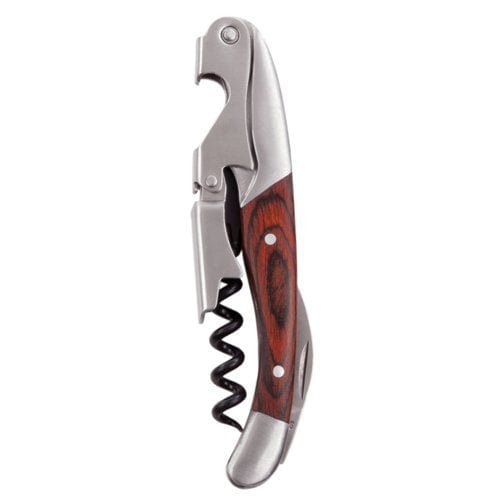 Barware True Brands Wood Corkscrew