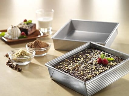 Bakeware USA Pan Square Non-stick Cake Pan