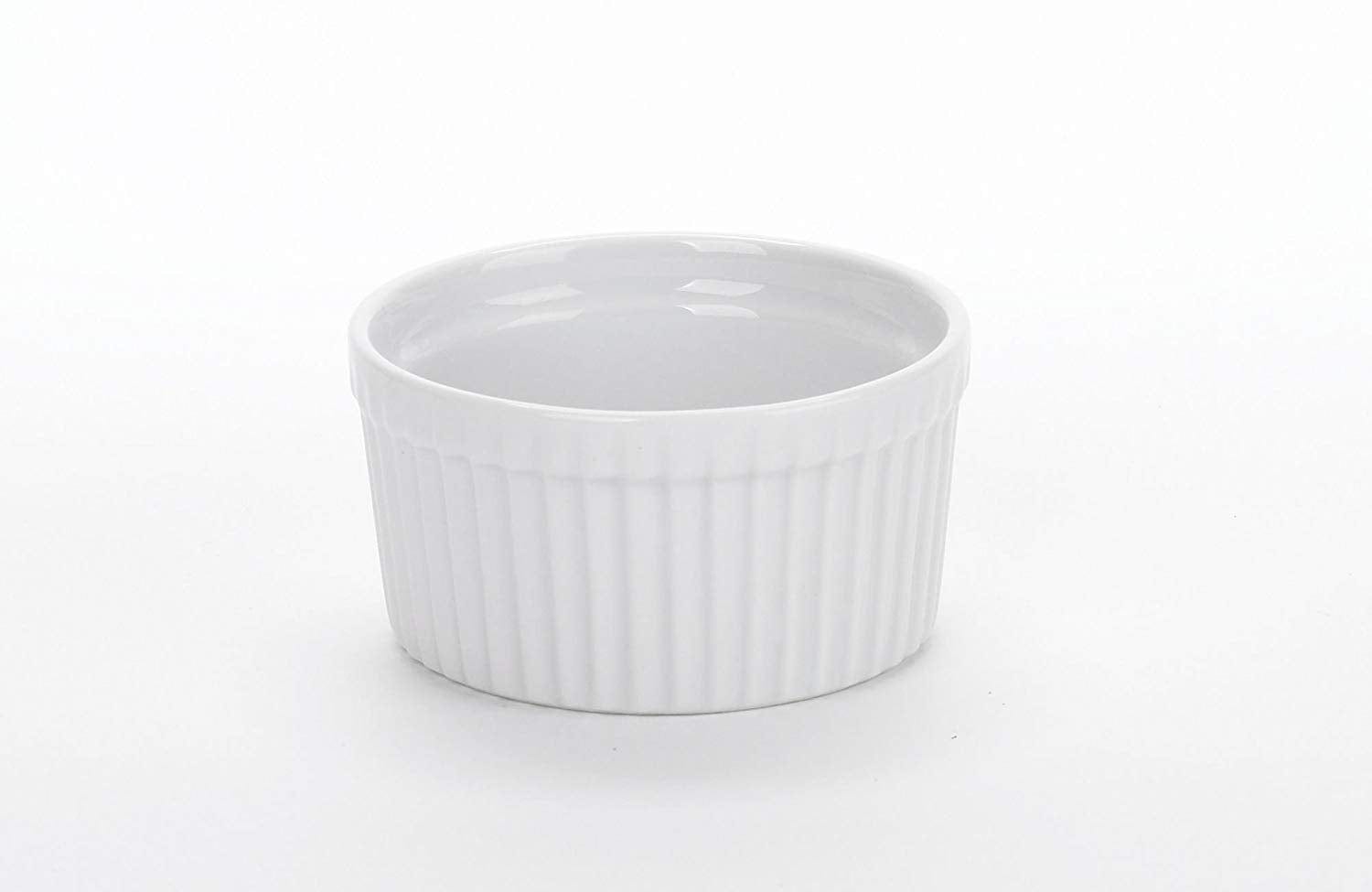 Bakeware White Porcelain Ramekin, 6 oz