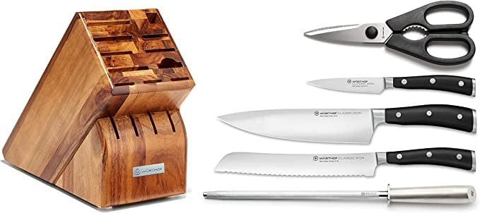 Cutlery Wusthof Classic Ikon 6pc Block Set