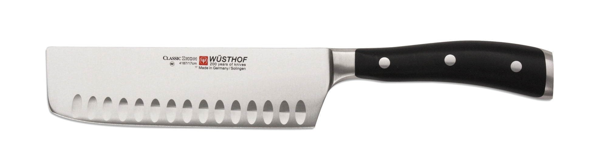 Cutlery Wusthof Classic Ikon Nakiri, Hollow Edge