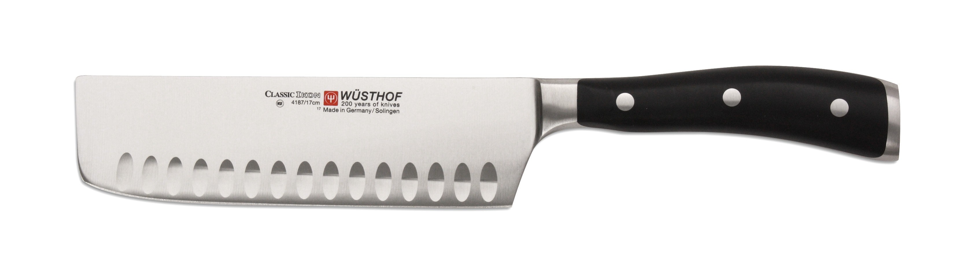 Cutlery Wusthof Classic Ikon Nakiri, Hollow Edge